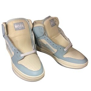 Lakai Telford High Top Mens Skate Shoes Light Blue Cream MS124-0208-B00 Size 5.5